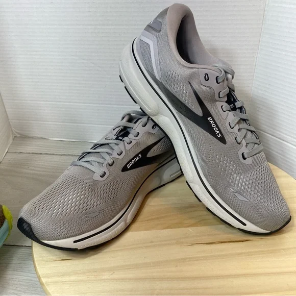 Brooks Ghost 15 Running Shoes Mens Size 11.5 (D)Gray - Picture 6 of 10